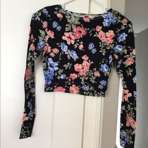 Crop top blouse
